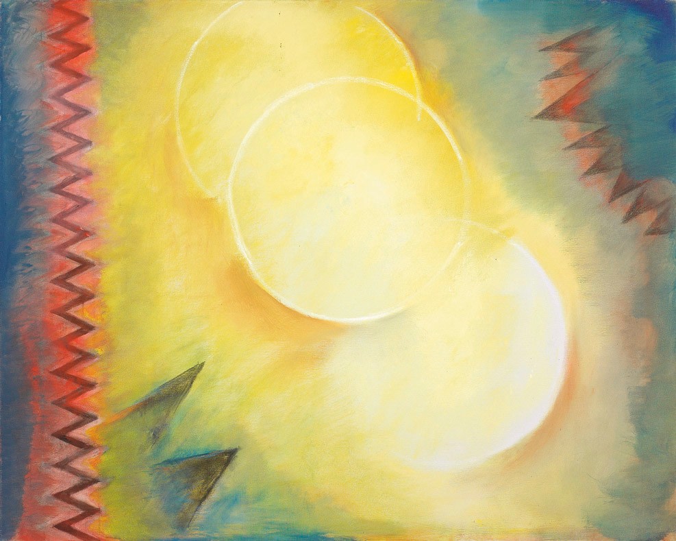 Trace, 1981, oil on canvas 36 x 45 inches;  91.4 x 114.3 centimeters LSFA# 10651