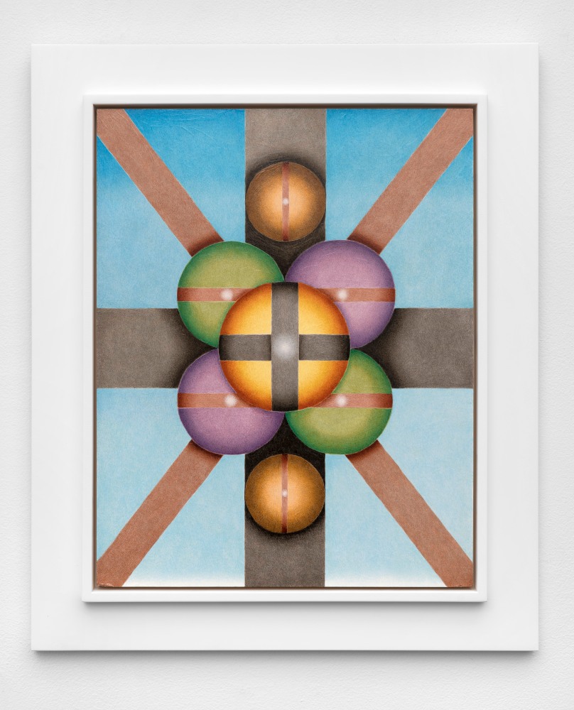 Still Life V, July, 2020, gouache and synthetic resin on panel 18 x 14 inches; 45.7 x 35.6 centimeters LSFA# 14679