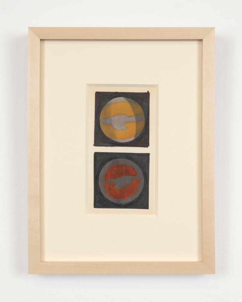 Helen Lundeberg (1908-1999)
Study for Planet Series, c. 1960s&amp;nbsp;
marker and ballpoint pen on paper
6 x 4 inches;&amp;nbsp;&amp;nbsp;15.2 x 10.2 centimeters
LSFA# 16119&amp;nbsp;