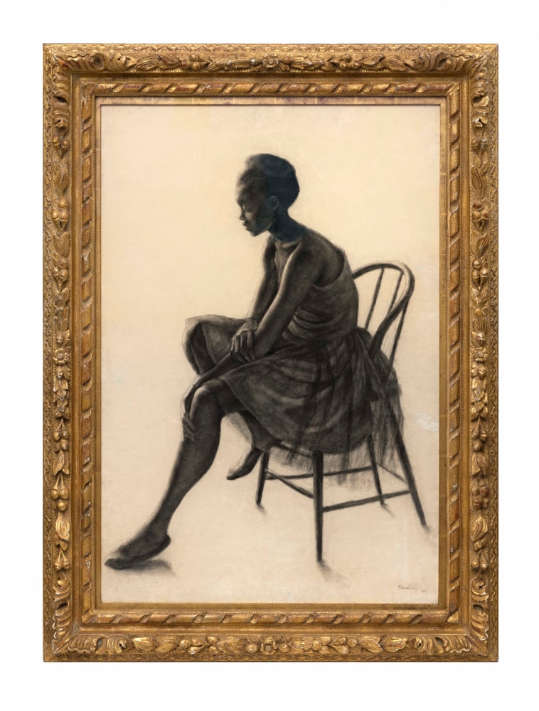 Morris Broderson (b.1928)

Ballerina at Rest, 1946

charcoal on paper

37 x 25 inches; 94 x 63.5 centimeters

LSFA# 10707