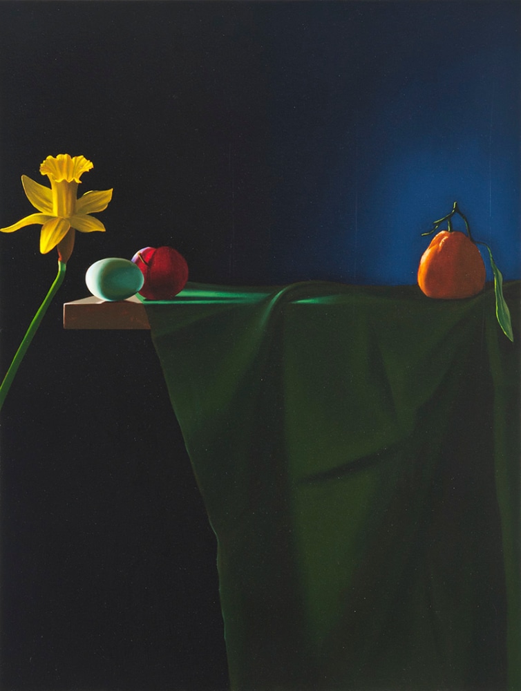 Untitled (Still Life with Daffodil), 2011     oil on canvas 28 x 21 inches;  71 x 53.3 centimeters LSFA# 12379