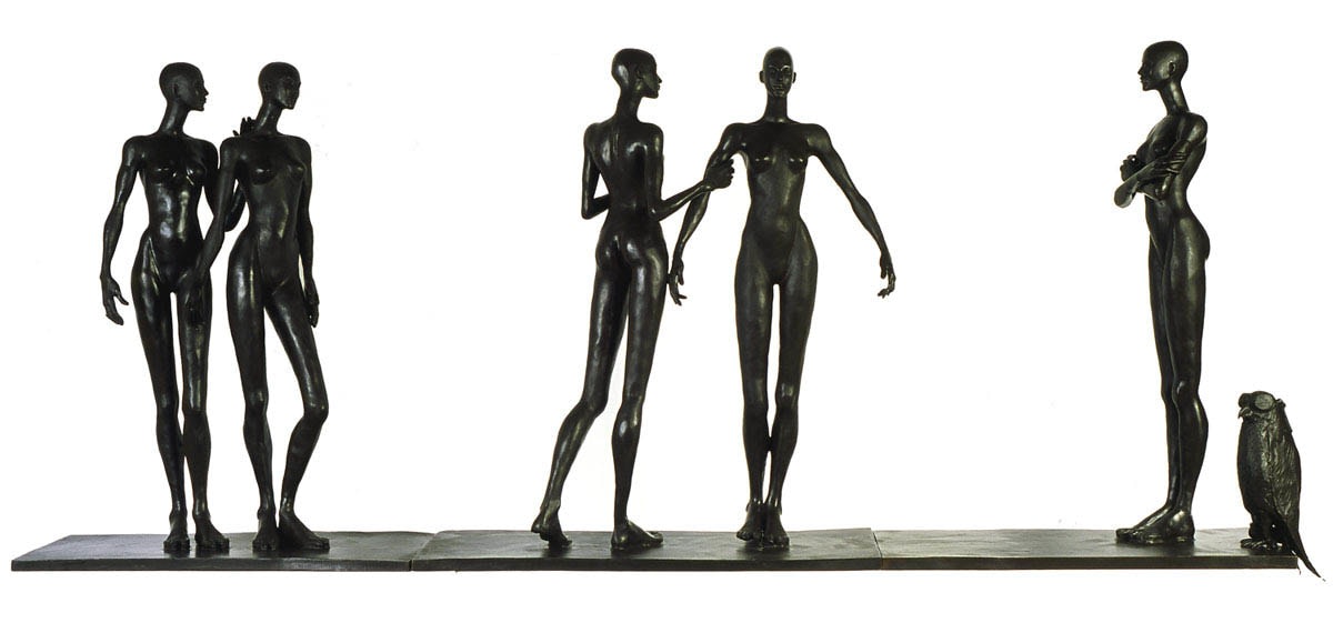The Falcon (Desire to Fly II), 2004

patinated bronze

34 x 77 x 11 inches; 86.4 x 195.6 x 27.9 cm