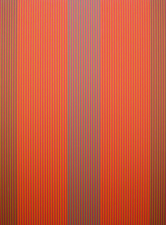 Karl Benjamin (1925-2012)
#22 (red, orange), 1979

oil on canvas
72 x 54 inches; 182.9 x 137.2 centimeters

LSFA# 10457