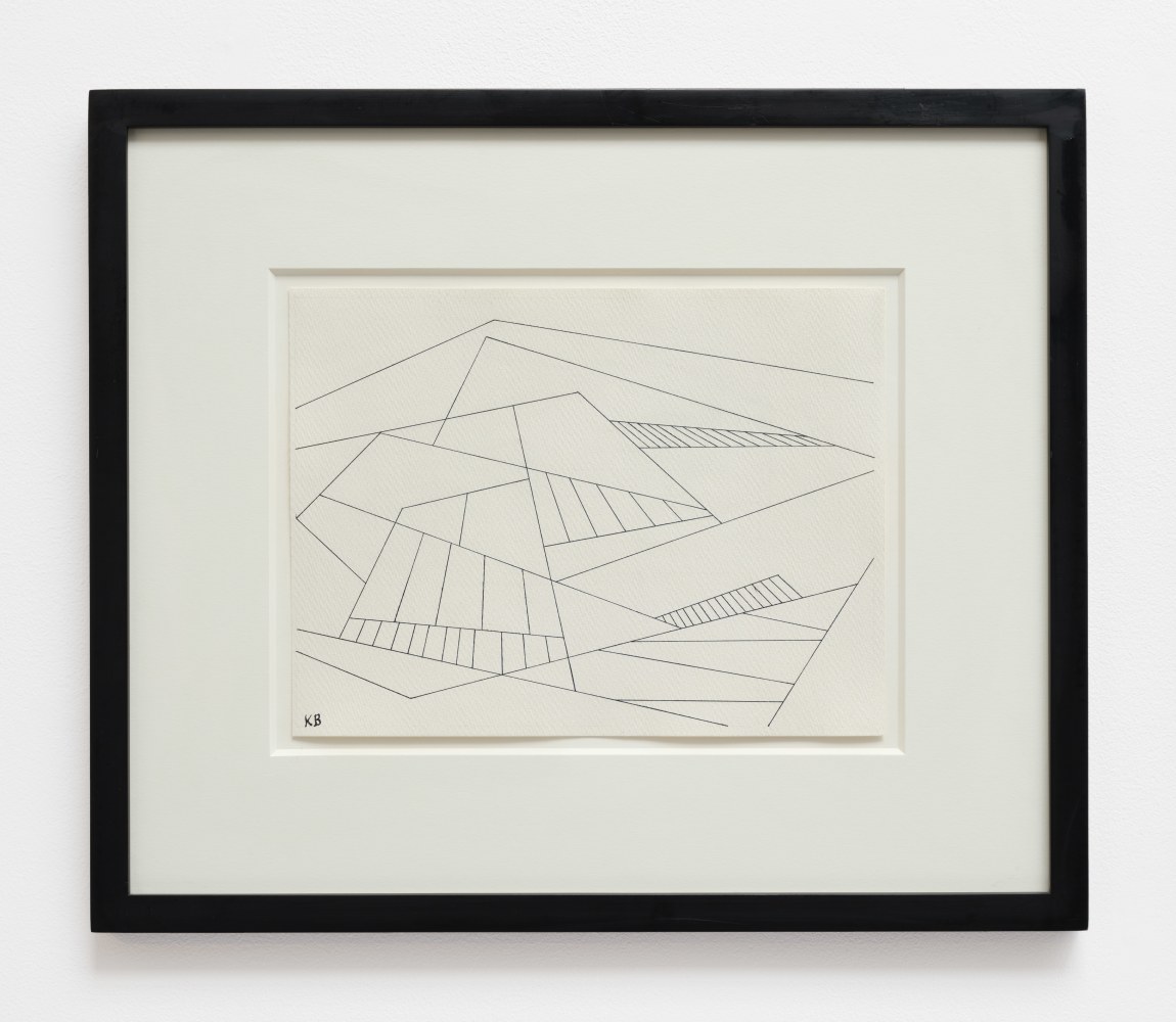 Karl Benjamin (1925-2012)

Chino Hills (KB-57d6), 1957

india ink on paper

8 3/4 x 11 5/8 inches; 22.2 x 29.5 centimeters

LSFA# 01558