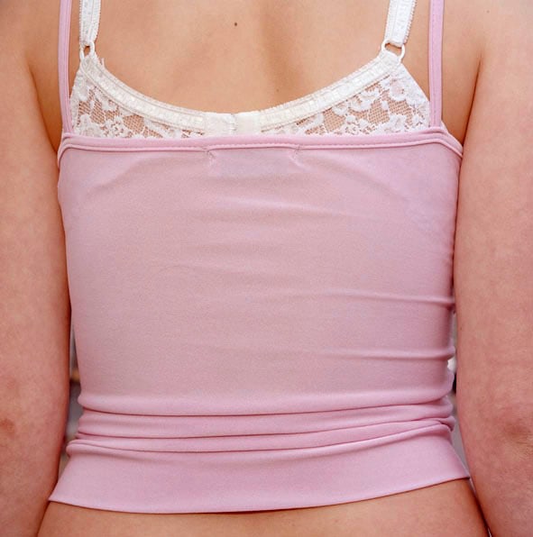 Untitled (White Bra, Pink Top), 2004

c print, ed. 1 of 12 (Crossing the Line series)

20 x 20 inches; 50.8 x 50.8 centimeters