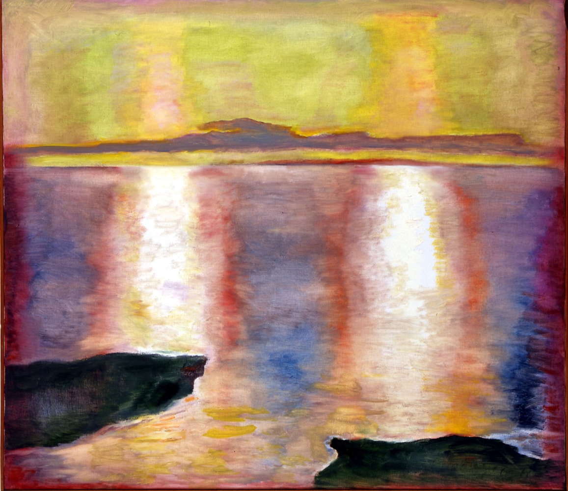Meditation on Mating, November&amp;nbsp;1984

Oil on canvas

48 X 54 inches