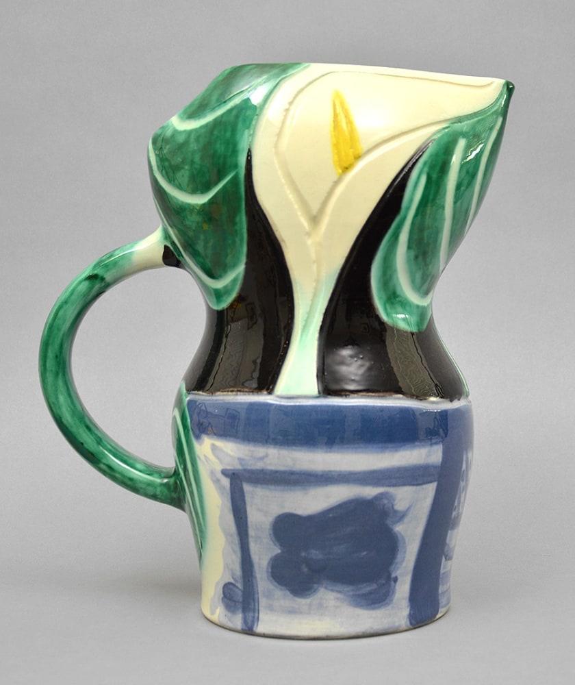 Pitcher with Arums, 1953

ceramic

11 6/8 x 7 1/16 inches; 30 x 18 centimeters