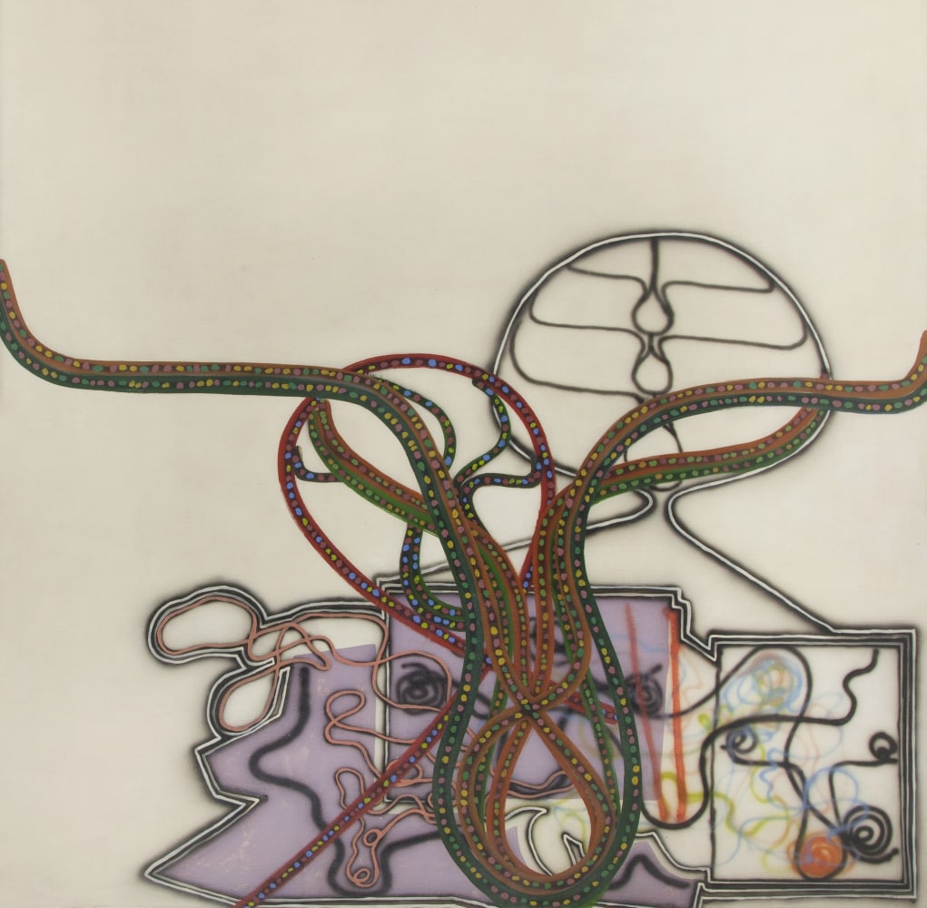Bernard Cohen (b. 1933) Anarynth, 1964 oil and tempera on canvas 60 x 60 inches; 152.4 x 152.4 centimeters LSFA# 14063