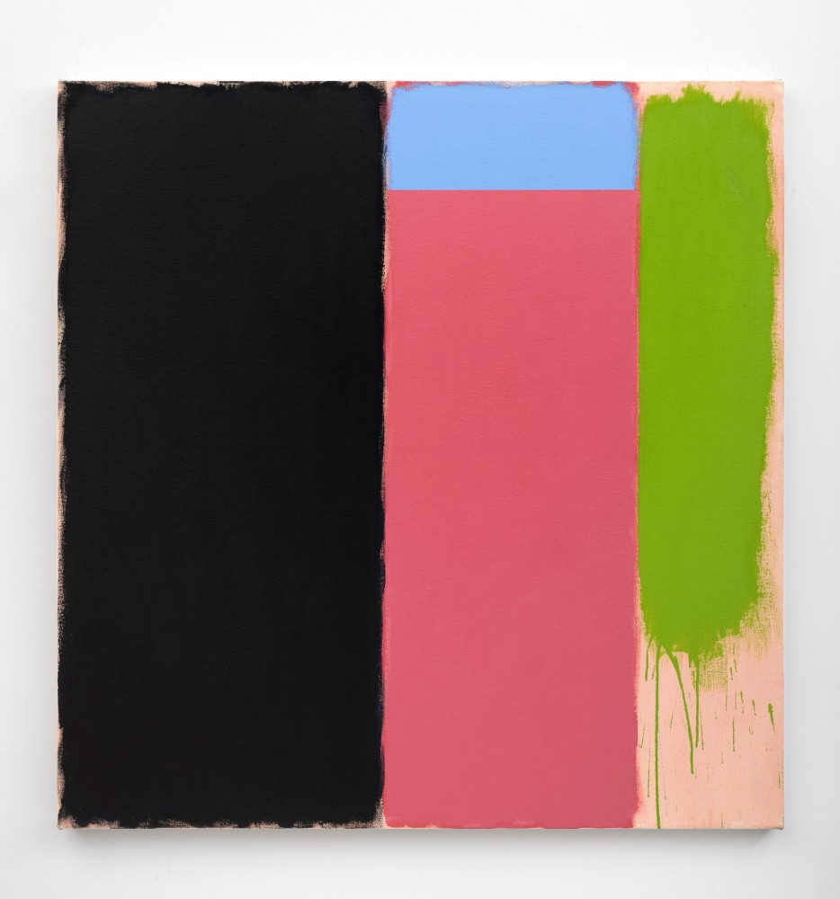 Doug Ohlson (1936-2010) Lady X, 1985  acrylic on canvas 62 1/4 x 60 inches;  158.1 x 152.4 centimeters LSFA# 12449