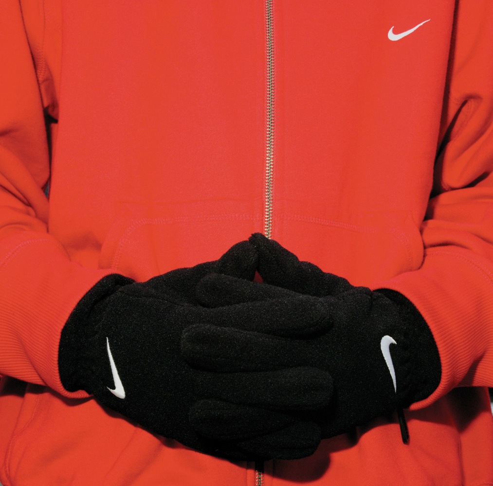 Untitled (Red Nike Top/Black Gloves), 2005 Ed. 1/5  c print 30 x 30 inches;  76.2 x 76.2 centimeters LSFA# 10396