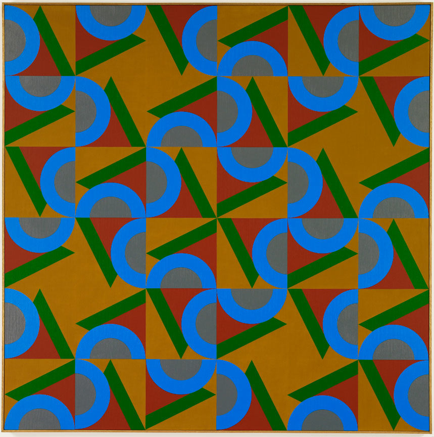 #16, 1984  oil on canvas 60 x 60 inches; 152.4 x 152.4 centimeters