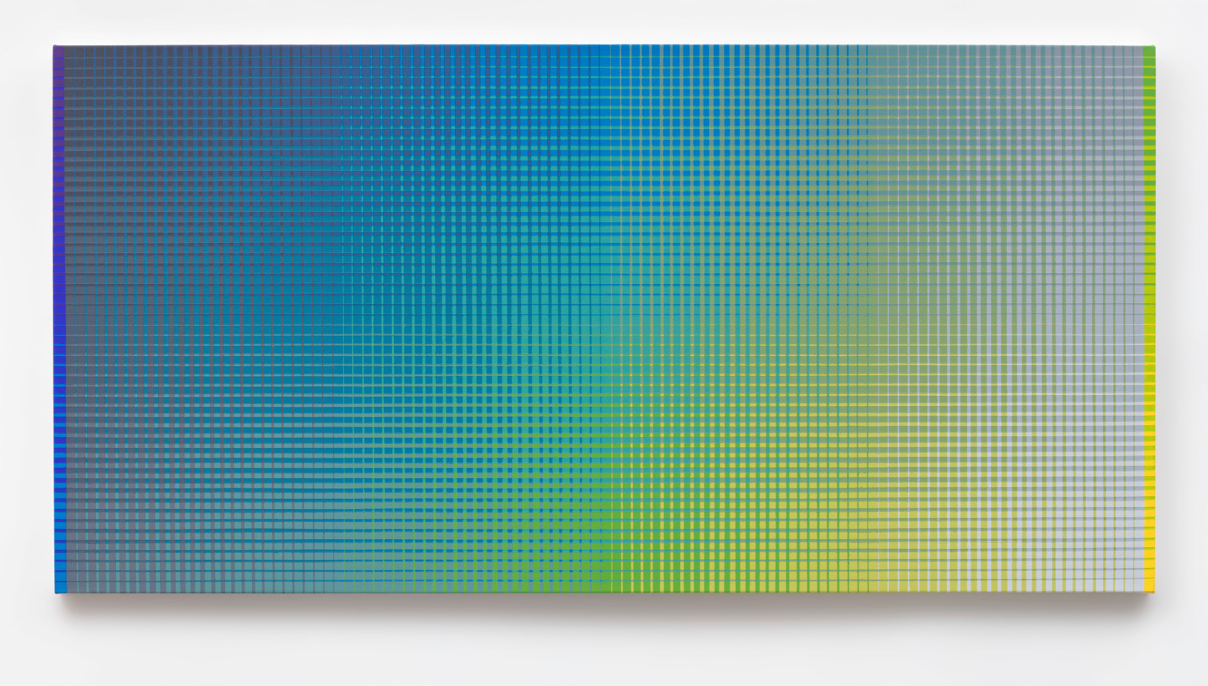 Sanford Wurmfeld (b. 1942)
Variations Series II-15 + B/2 (DK-BG-LT), 2018&amp;nbsp;
acrylic on canvas
42 x 85 inches; 106.7 x 215.9 centimeters
LSFA# 16234&amp;nbsp;