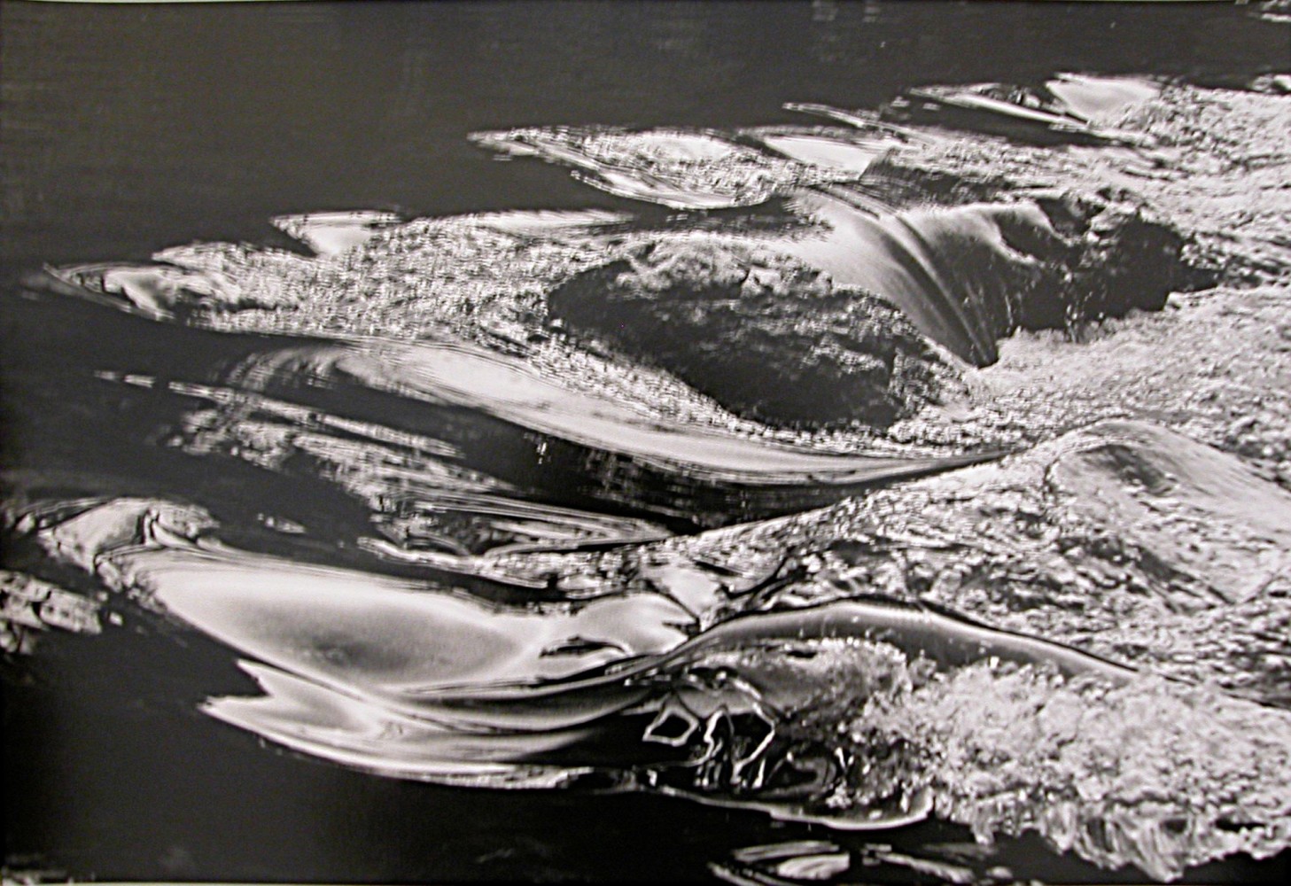 Jeux d&amp;#39;eau, Homage a Courbet, Ornans, 1979
silver gelatin print
14 x 18 7/8 inches; 35.6 x 48 centimeters
LSFA# 11067