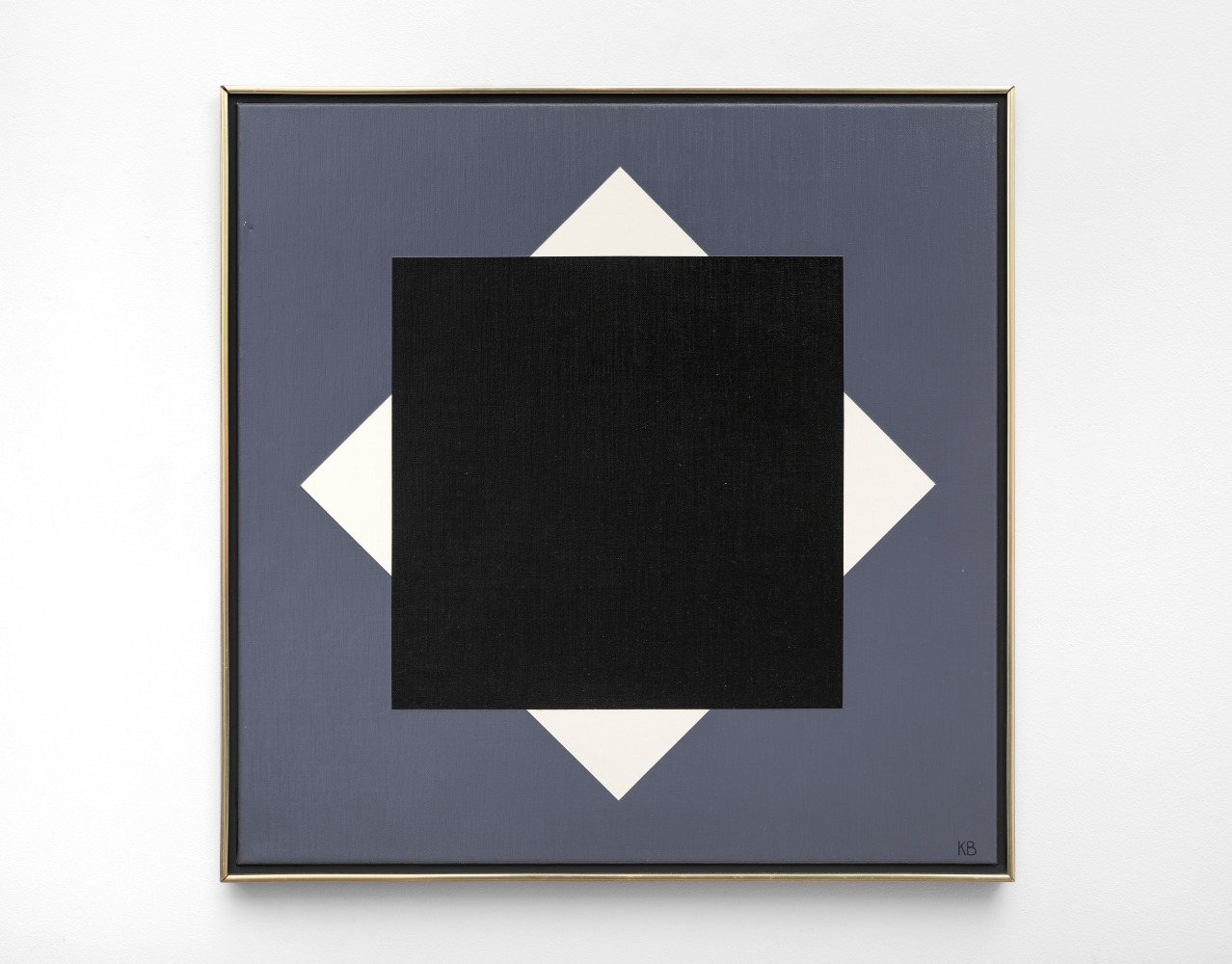 Karl Benjamin&amp;nbsp;(1925-2012)&amp;nbsp;
#46, 1965
oil on canvas
25 x 25 inches; 63.5 x 63.5 centimeters
LSFA# 1270