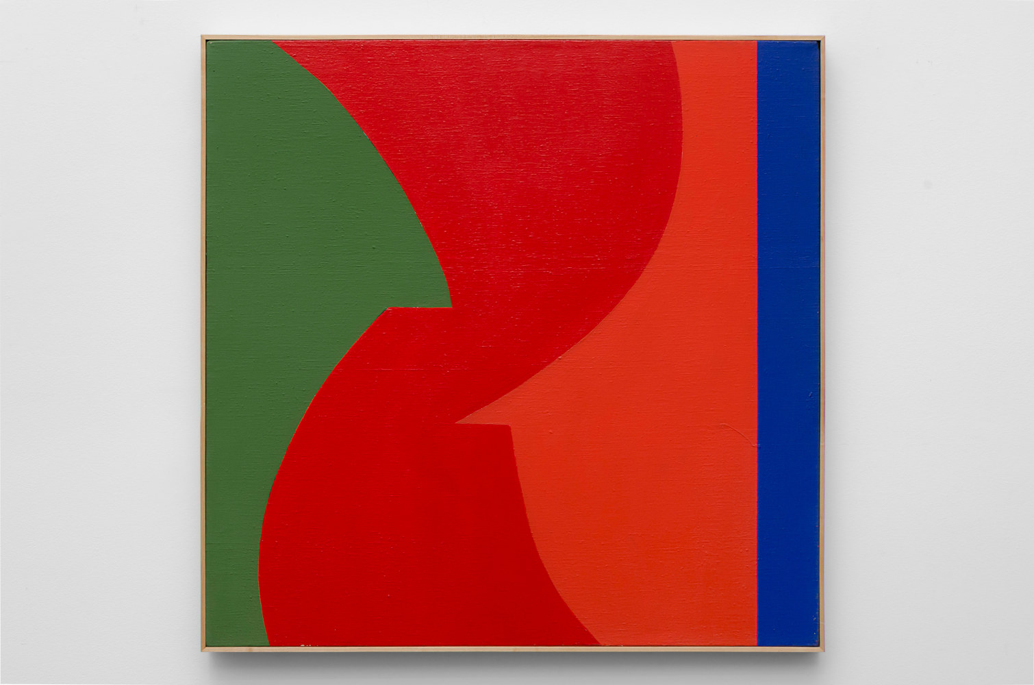 Matsumi Kanemitsu (1922-1992) Untitled (D), c. 1967 acrylic on canvas 30 x 30 inches; 76.2 x 76.2 centimeters LSFA# 13751
