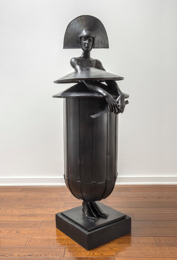 Cecilia Z. Miguez (b. 1955) El Abanico, 2019 bronze 61 x 22 x 24 inches; 154.9 x 55.9 x 61 centimeters LSFA# 14382