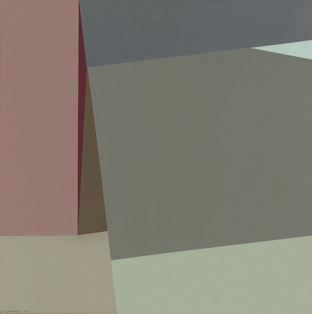 Sloping Horizon, 1960

oil on canvas

40 x 40 inches; 101.6 x 101.6 centimeters
