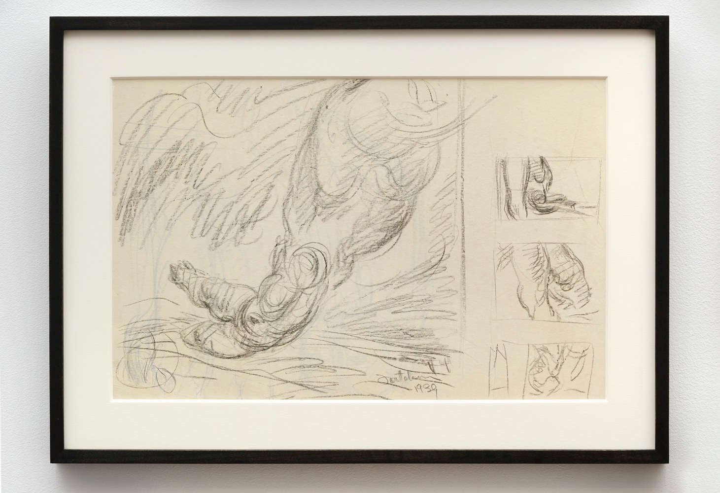 Lorser Feitelson (1898-1978) Untitled Study, 1939 graphite on paper 11 1/2 x 17 3/4 inches; 29.2 x 45.1 centimeters LSFA# 13850