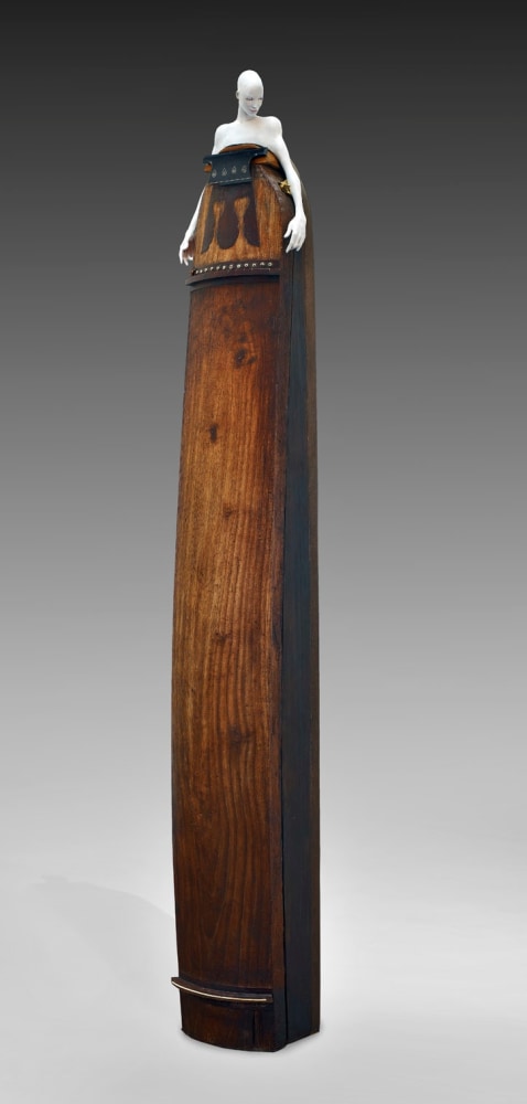 Spring, 2010     bronze, wood and found objects 77 x 10 x 8 inches;  195.6 x 25.4 x 20.3 centimeters LSFA# 11532
