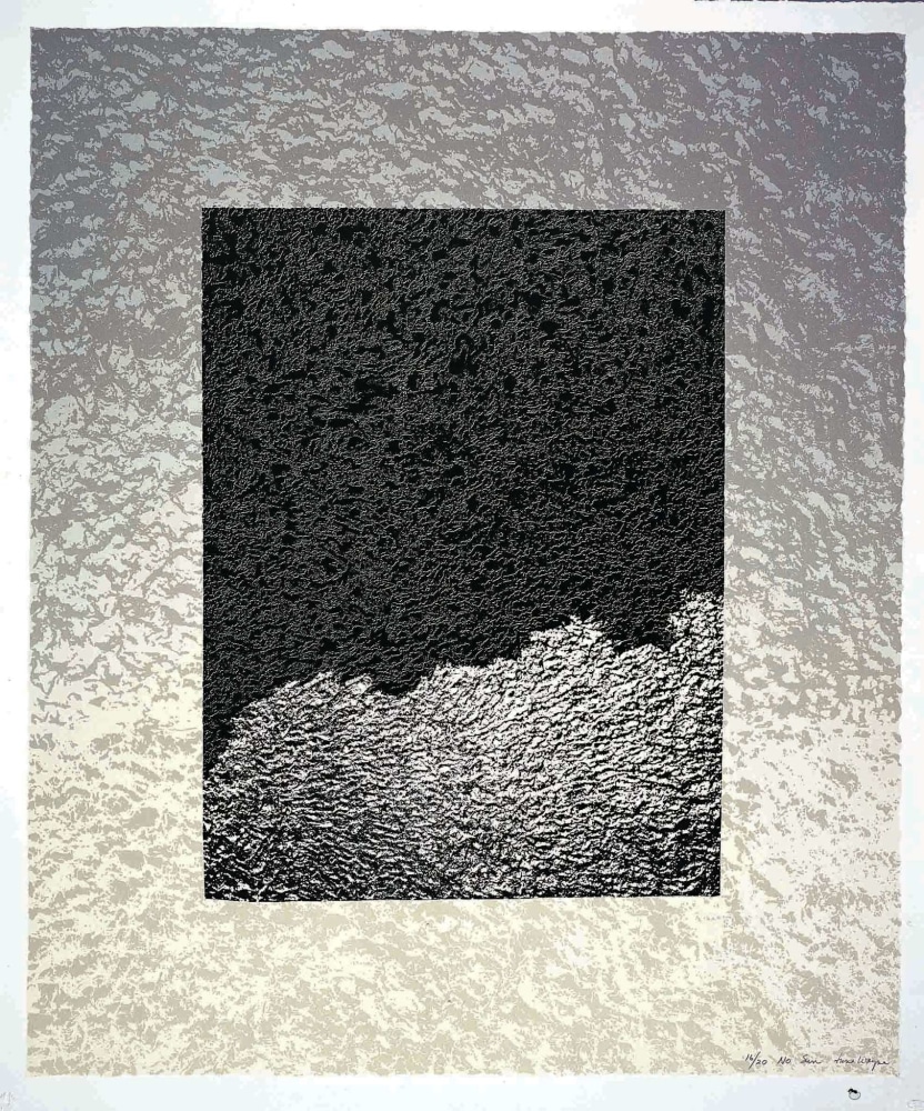 No Sun, 1985    lithograph, Exhibition Proof 25 3/4 x 21 1/2 inches;  65.4 x 54.6 centimeters LSFA# 12820