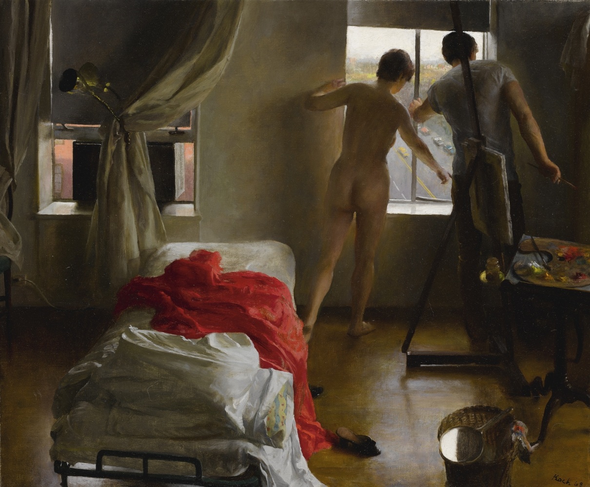 John Koch

The Accident #2, 1968

oil on canvas

24 3/4 x 29 3/4 inches; 62.9 x 75.6 cm