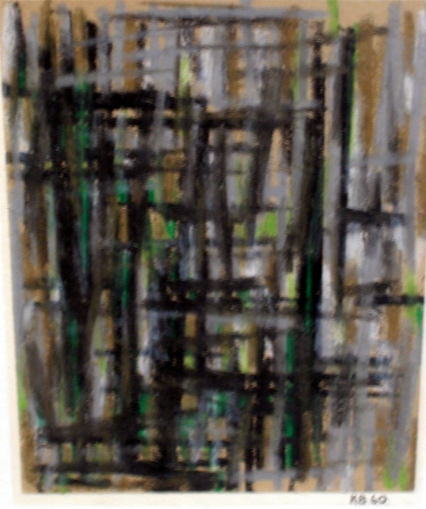 Karl Benjamin

Untitled (Green, Black, Silver) KB-60d1, 1960

crayon on paper

6 x 4 &amp;frac12; inches; 15.2 x 11.4 centimeters

LSFA# 1620&amp;nbsp;