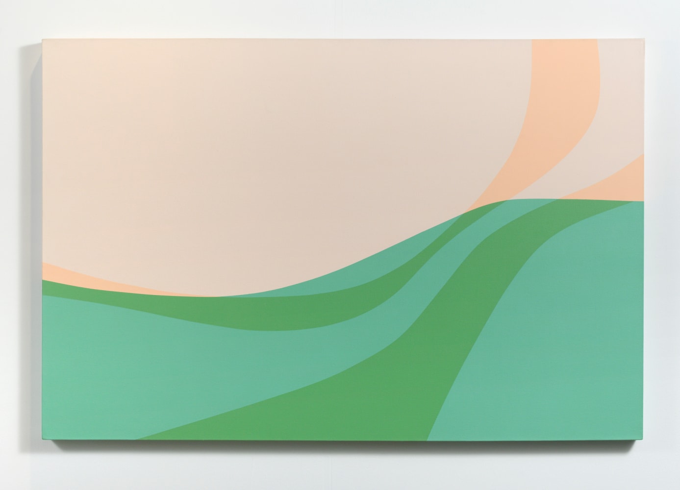 Landscape, 1969, acrylic on canvas 40 x 60 inches;  101.6 x 152.4 centimeters LSFA# 01229