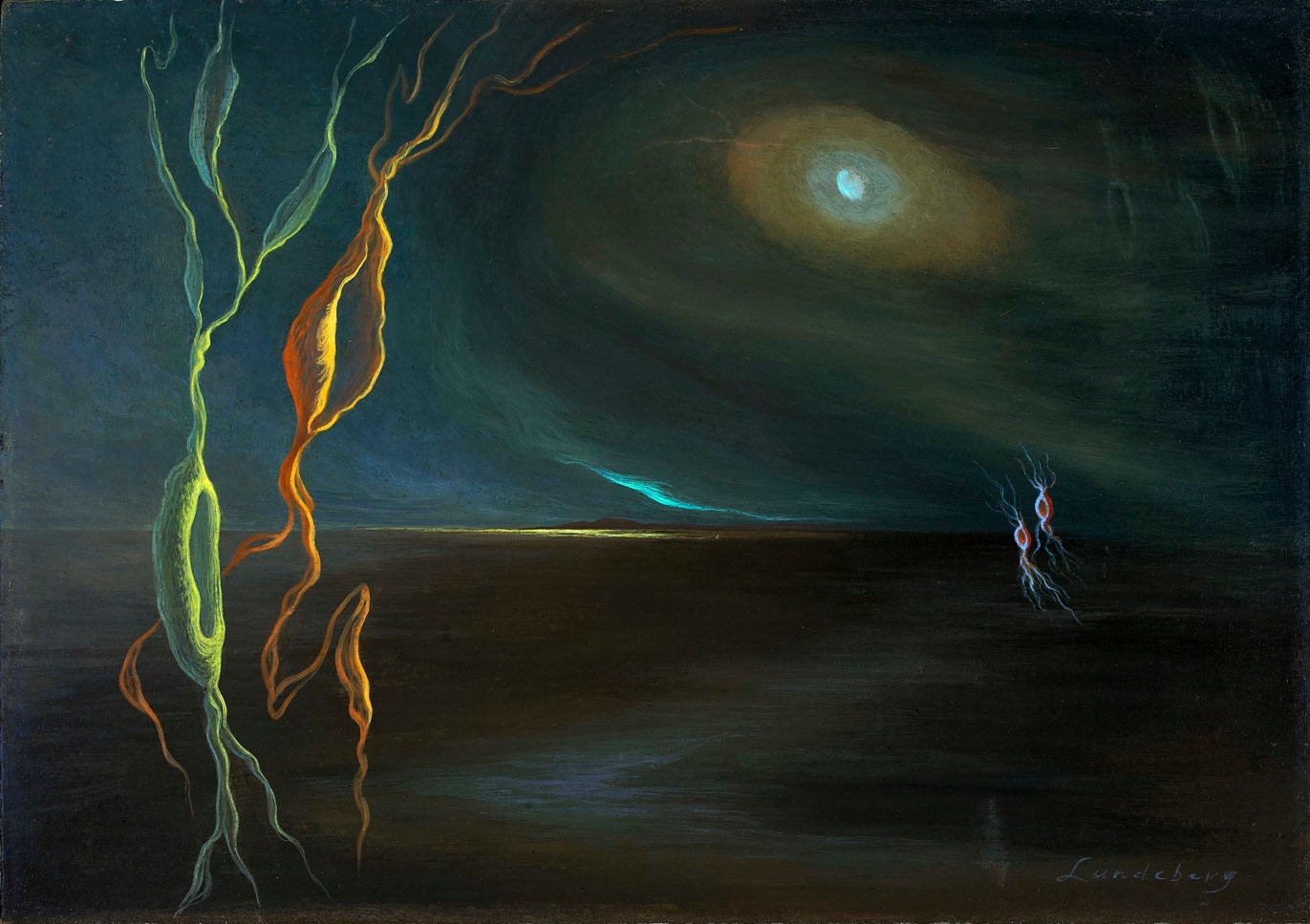 Helen Lundeberg

Biological Fantasy, 1946

oil on board

10 x 14 inches;&amp;nbsp;&amp;nbsp;25.4 x 35.6 centimeters&amp;nbsp;&amp;nbsp;&amp;nbsp;&amp;nbsp;&amp;nbsp;