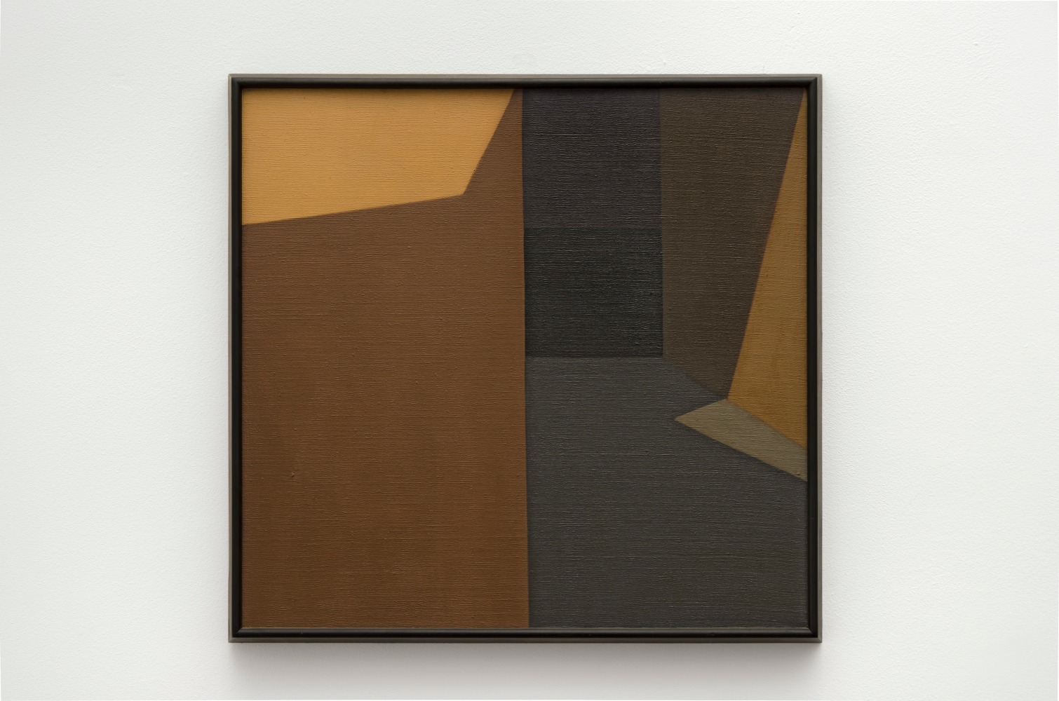 Dark Corridor, 1959, oil on canvas 20 x 21 inches;  50.8 x 53.3 centimeters LSFA# 10487