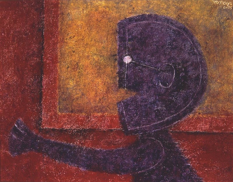 Rufino Tamayo (1899-1991)

Figura, 1975

oil on canvas

13 x 17 inches; 33 x 43.2 cm