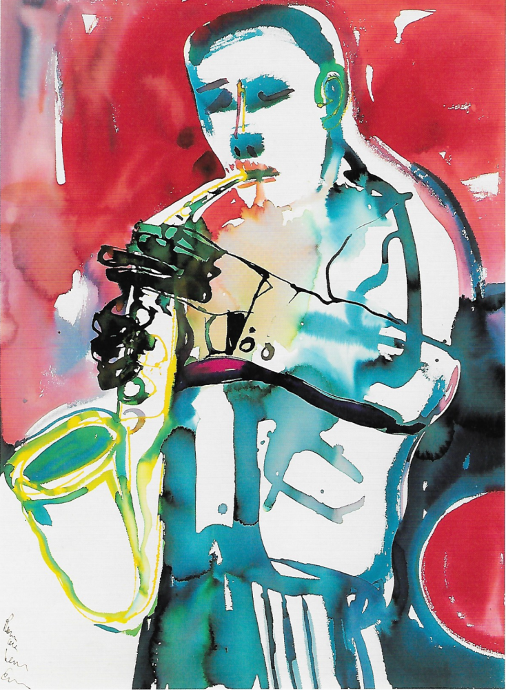 Saxophone Solo, 1987

Watercolor

30 x 22 inches