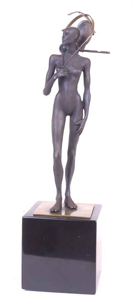 Receiver (Instant Enlightenment Kit (Series of 16), 2002)

bronze and found object

16 x 5 x 4 inches; 40.6 x 12.7 x 10.2 centimeters