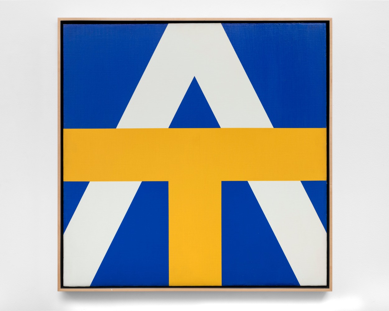 #1, 1965 oil on canvas 30 x 30 inches; 76.2 x 76.2 centimeters LSFA# 01263