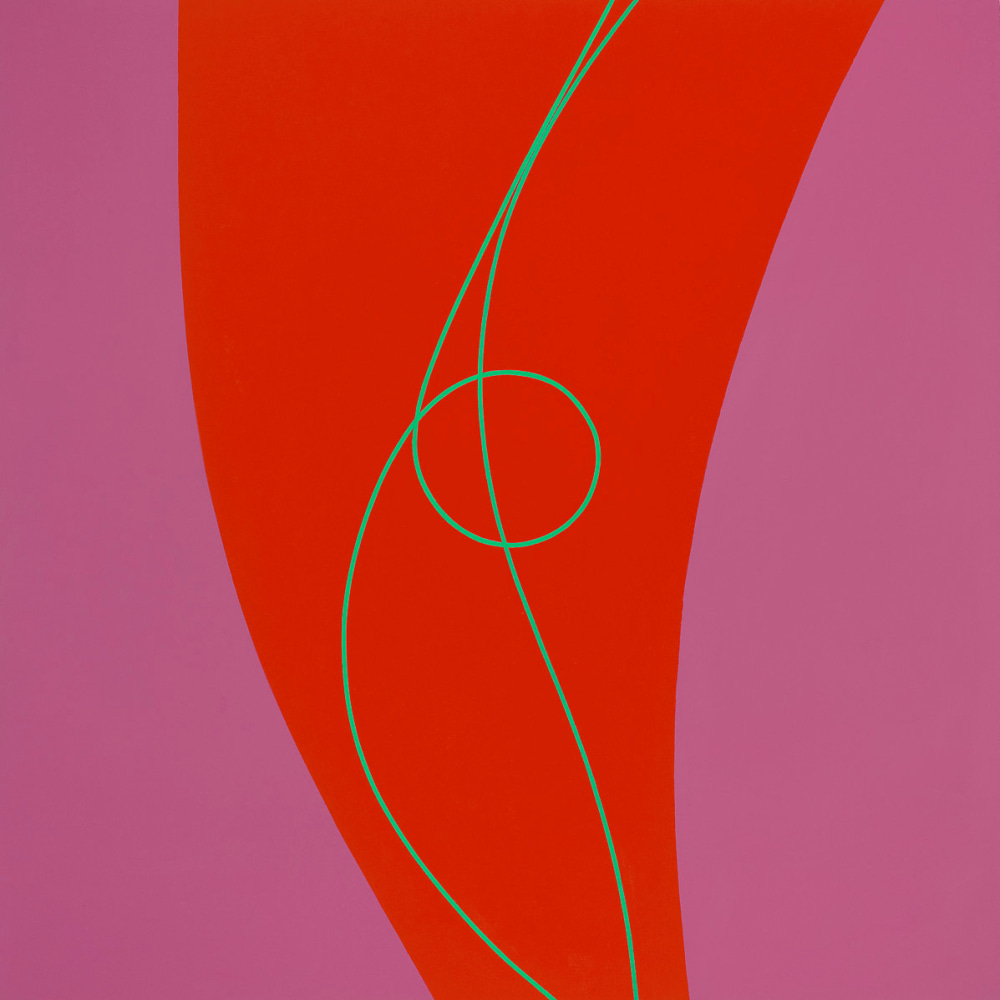 Lorser Feitelson
Untitled, 1972

acrylic on canvas

60 x 60 in.