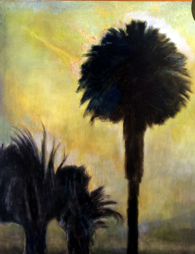 Palms Dusk,&amp;nbsp;January 1978

oil on canvas

59 x 52 inches; 149.9 x 132.1 centimeters