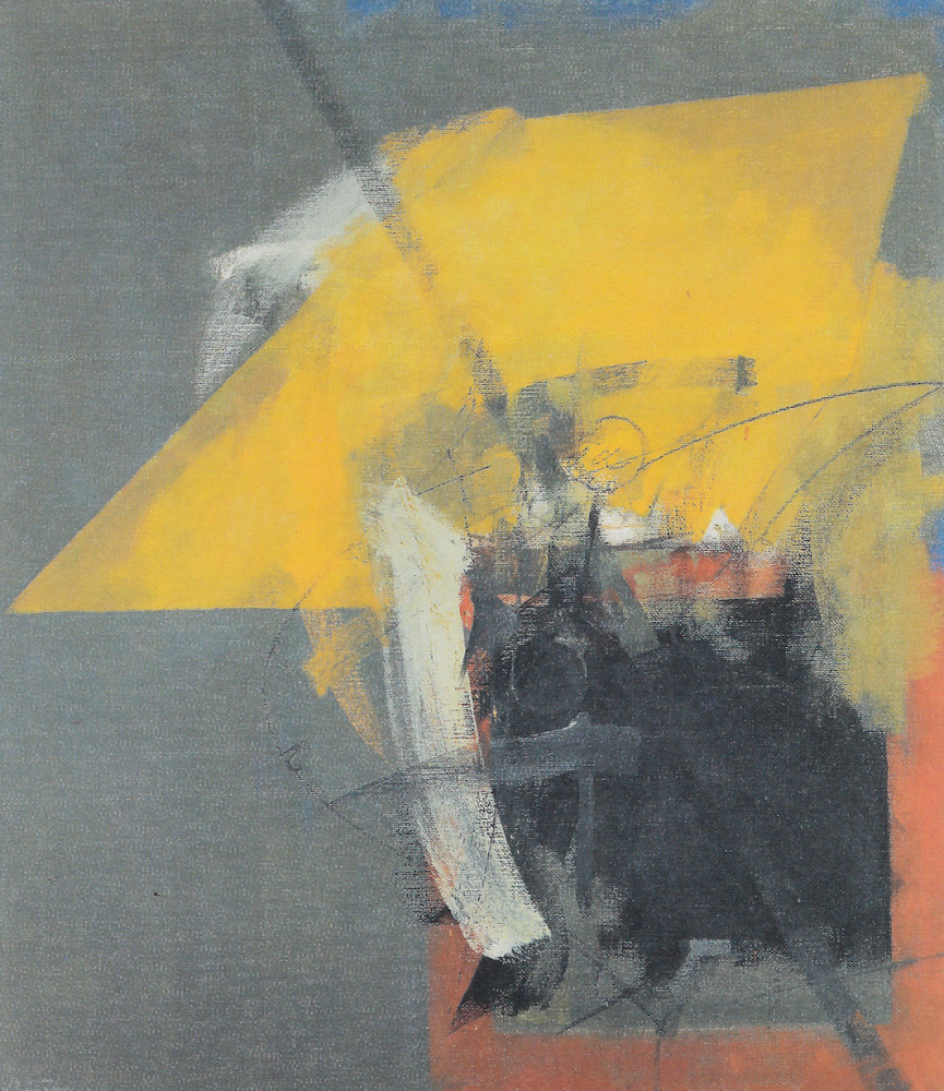 Rectangle Travers&amp;eacute;, 1989-90

oil on canvas

33 1/2 x 29 1/8 inches; 85 x 74 centimeters

&amp;nbsp;