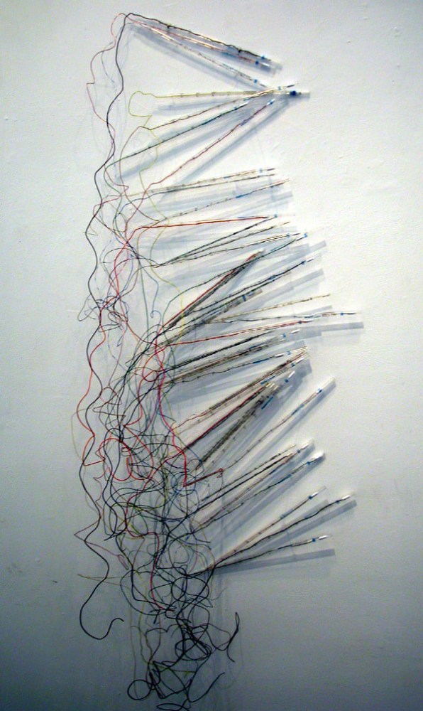 More, 2005

Plastic pipettes, wire, monofilament

72 x 24 x 10 inches