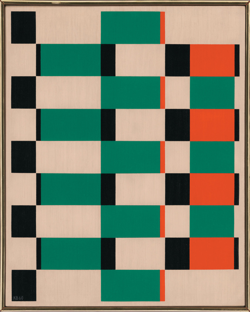 Untitled (green/tan/black/orange), 1960

oil on canvas

20 x 16 inches; 50.8 x 40.7 centimeters