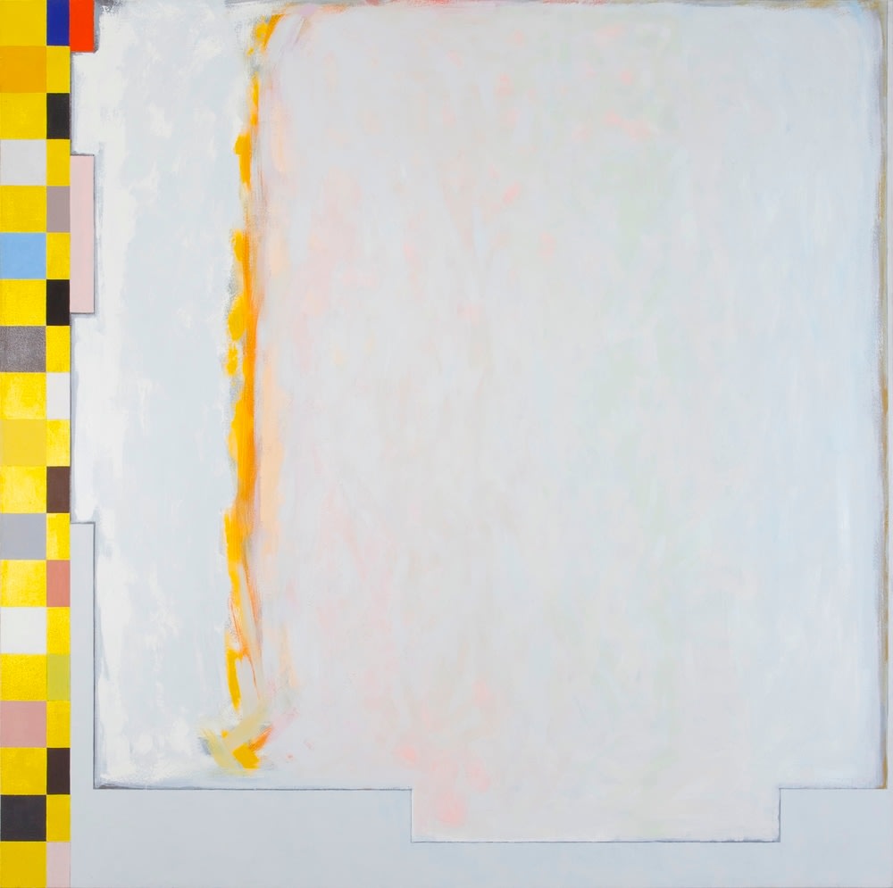 Jeremy Gilbert-Rolfe Grey Genevieve II, 1994 ​oil on canvas 76 x 76 inches; 193 x 193 centimeters LSFA# 13592