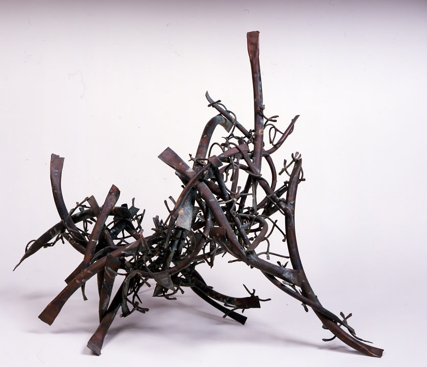 Structure and Flow,&amp;nbsp;circa 1970

Copper tubing

28 x 33 x 23 inches&amp;nbsp;