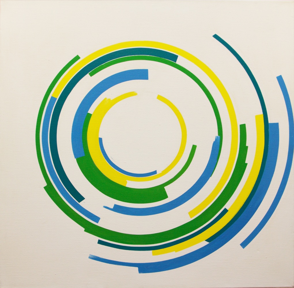Loop (Target), 1965     acrylic on canvas 36 x 36 inches;  91.4 x 91.4 centimeters LSFA# 01678