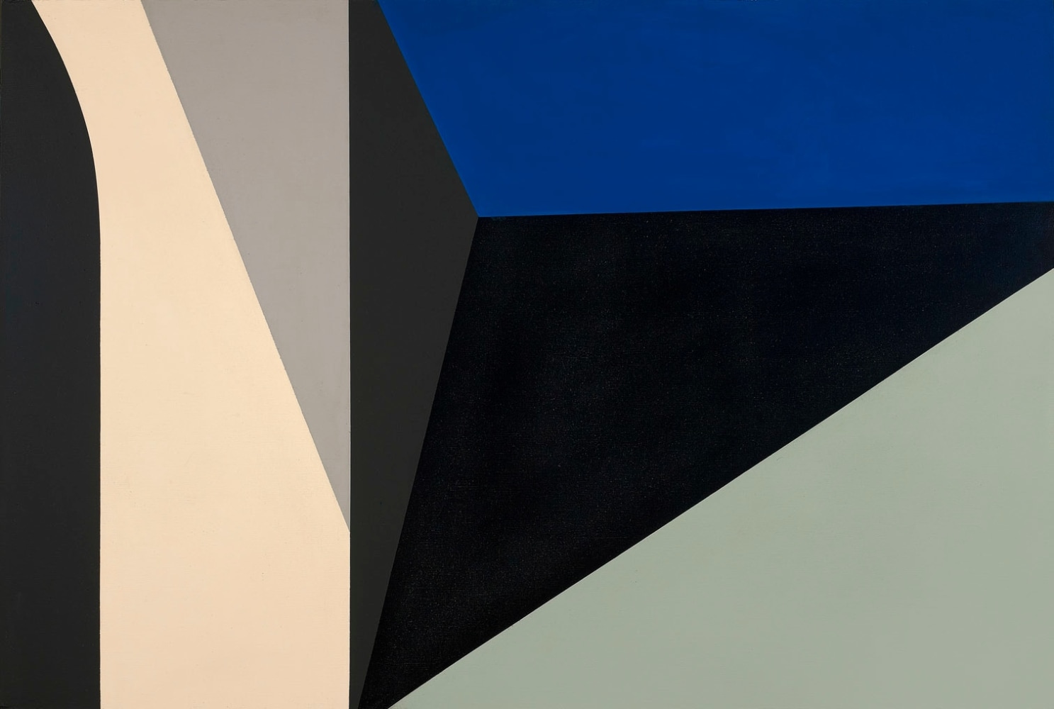 Helen Lundeberg(1908-1999) Untitled, 1963 oil on canvas 40 x 60 inches; 101.6 x 152.4 centimeters ​LSFA# 10484
