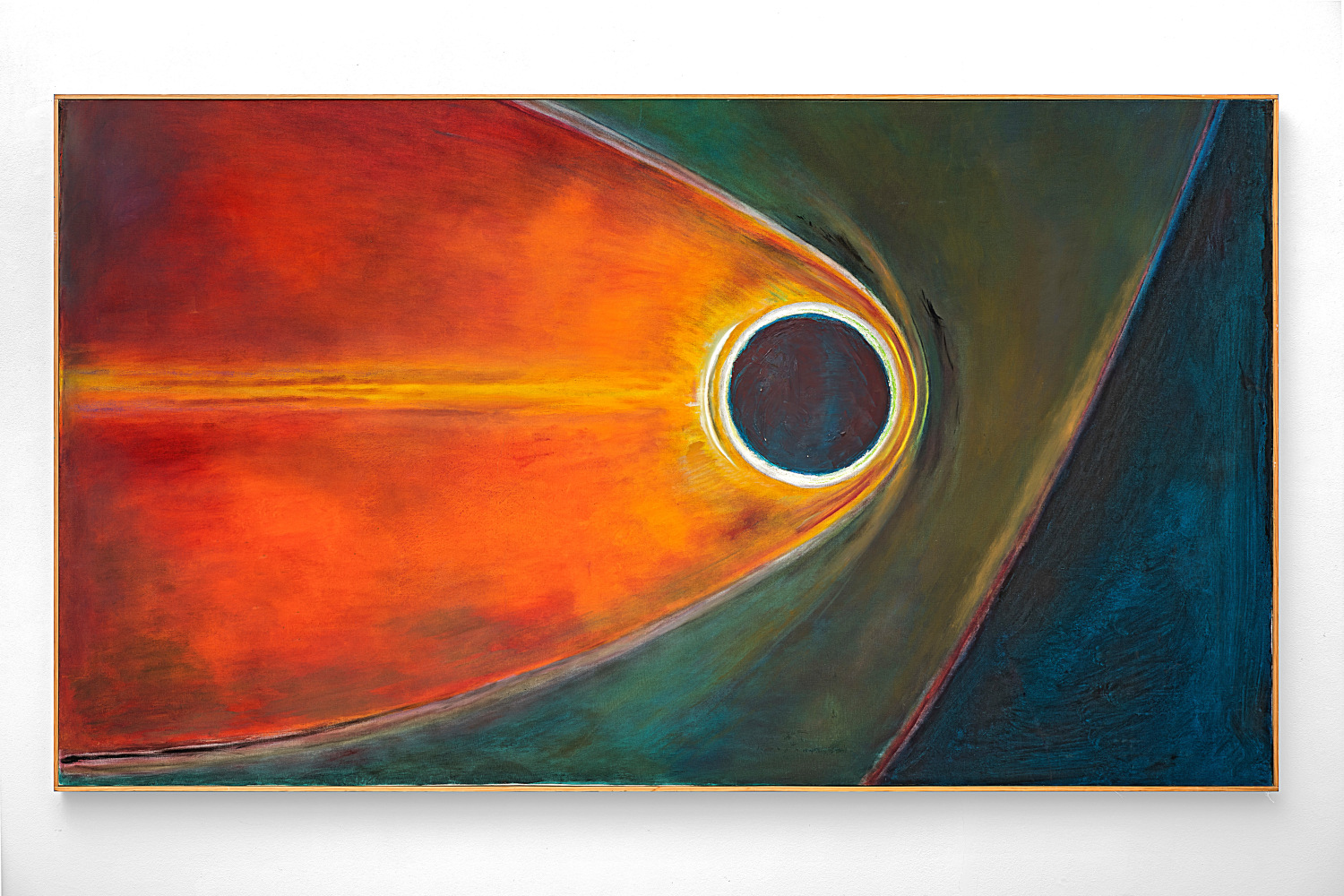 Frederick Wight (1902-1986)
Sky Event, 1969&amp;nbsp;
oil on canvas
42 x 75 inches;&amp;nbsp;&amp;nbsp;106.7 x 190.5 centimeters
LSFA# 10665&amp;nbsp;