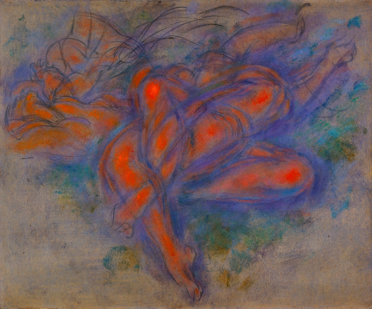 Study in Kinetics, 1919

oil on board

24 1/2 x 19 3/4 inches; 62.2 x 50.2 cm