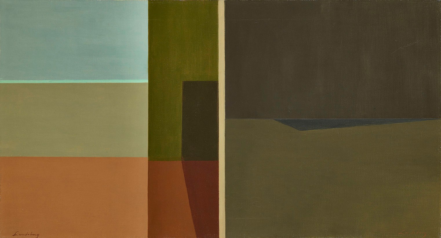 Ambiguity, 1959

oil on canvas

20 x 36 inches; 50.8 x 91.4 centimeters