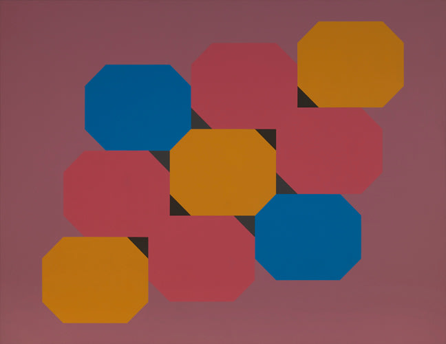 #16, 1978  oil on canvas 48 x 63 inches; 121.9 x 160 centimeters