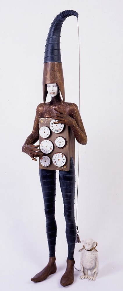 Time Keeper, 2002

bronze, wood and found objects

43 x 12 x 11 inches; 109.2 x 30.5 x 28 centimeters