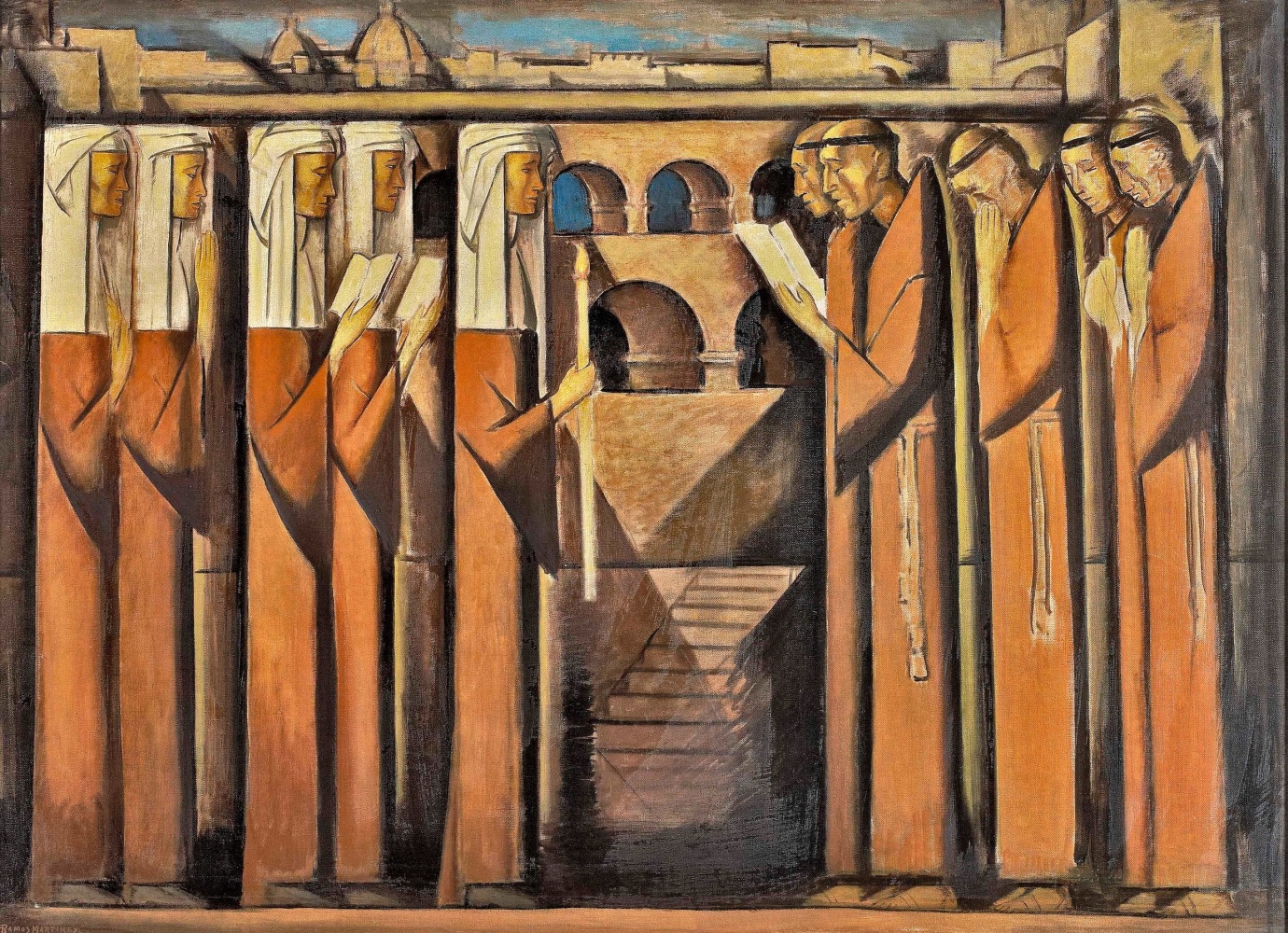 Las Monjas y Los Franciscans, 1938

oil on canvas

30 x 40 inches