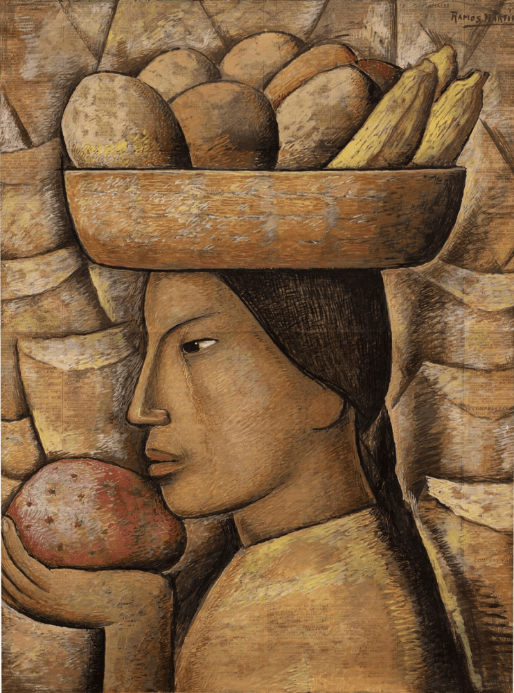 La India de las Tunas, c. 1932

oil on linen

50 x 42 1/8 inches