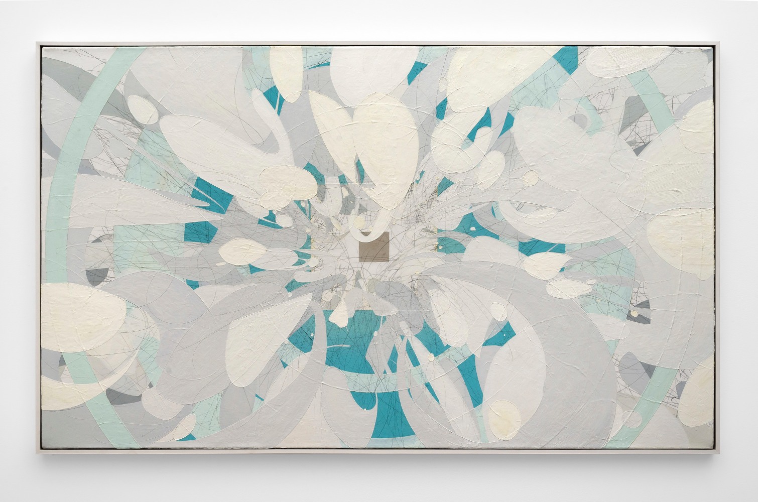 Seann Brackin (b. 1976) On Going, 2018  oil and graphite on canvas 36 x 60 inches;  91.4 x 152.4 centimeters LSFA# 14089